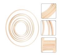 6pcs Bamboo Wreath Hoop Frame DIY Handiwork Accessory Decoration Accessorio fai