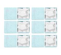 6pcs Bellissimi scatole regalo eleganti confezioni regalo eleganti casi di