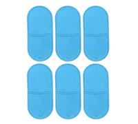 6pcs Benda per Occhi per Bambini, Benda per Occhi Professionale, Benda per Occhio Medica Comoda Benda per Occhio Pirata con Fibbia Regolabile per Trattare Occhio Pigro Ambliopia Strabismo per(Blu)