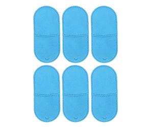 6pcs Benda per Occhi per Bambini, Benda per Occhi Professionale, Benda per Occhio Medica Comoda Benda per Occhio Pirata con Fibbia Regolabile per Trattare Occhio Pigro Ambliopia Strabismo per(Blu)
