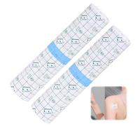 6PCS Bendaggi Trasparenti Impermeabili da 15cm x 1m - Cerotti Impermeabili per Doccia, Protezione per Tatuaggi e Ferite, Resistente all'Acqua per Sport e Doccia, Alta Aderenza (2PCS)