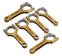 6pcs Bielle for BMW E36 E46 328i M52 B28 Pleuel Connecting Rods conRod 135mm