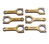 6pcs Bielle for BMW E36 E46 328i M52 B28 Pleuel Connecting Rods conRod 135mm