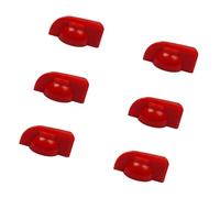 6Pcs Big Chicken Head Knobs Chitarra Effetto Pedale Amplificatore Manopola Potenziometro Manopole Accessori Amplificatore Effetto Pedale Manopole