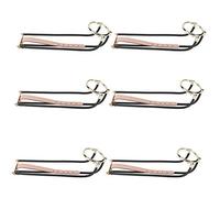 6pcs Biliardo Tavolo Pocket Rail, Bronzo Brass Snooker Pool Biliardo Ball Falling Rail Pocket Sostituzione