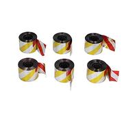 6pcs Bird Deterrent Reflective Spacedici Nastro per uccelli Ribbon