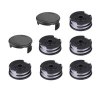6pcs bobine + 2*Cover spool 75x33mm Sostituzione for Bosch Art 24, 27, 30 E 30-36 li Bobina del trimmer parti per il giardino