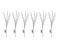 6Pcs Branch Lights Lampade decorative a LED Lampade con rami a LED