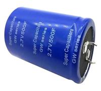 6PCS Capacitor 2.7V 500F 60 35mm Suitable for Automotive Rectifiers Condenser ZDVHOMCB
