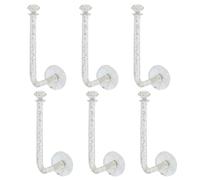 6pcs Capelli Anello di stoccaggio Ganci per capelli Anello di stoccaggio A