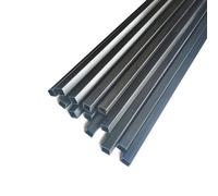 6PCS Carbon Fiber Square Hollow Rod Inner Length 500mm