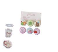 6Pcs Carino Cartoon Mini Cartoon Button Badge Kawaii Retro Ragazze Bambini Zaino Matita Borsa FAI DA TE Spilla Decorativa Pin Accessori, 1.0*1.0*1.0