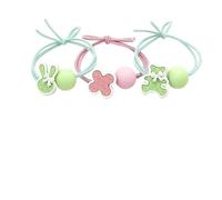 6pcs carino coniglio fascia per le donne corda per capelli elastico legami per capelli accessori per capelli alla moda