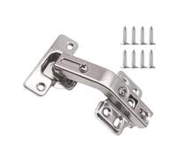 6PCS Cerniere for armadi a chiusura morbida a scomparsa for ante dell'armadio in acciaio inossidabile a 135° for forniture hardware di ricambio for angoli Per Ante Di Armadi, Guardaroba