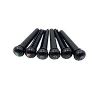 6Pcs Chitarra Acustica Ponte Perni Dado Dado Chitarre Stringa Peg Strumento Parti di Ricambio Enduring Selle Dado
