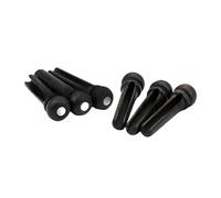 6Pcs Chitarra Acustica Ponte Perni di Ricambio Stringa Pioli Chitarre Borchie Per Acustica Folk Ukulele Peg Strumento Parti Di Ricambio E Accessori
