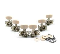 6Pcs Chitarra Classica String Machine Heads Tuning Pioli Chiavi Accordatori Set Pulsante Rotondo 3L 3R Tuning Per Key Pegs Macchina H 3r3l Chitarra Tuning Pioli Chitarra Corda Tuning Peg Tuner Testa