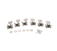 6pcs Chitarra Classica Tuning Pioli Singoli Sintonizzatori Chiavi String Machine Heads Parti Chitarra Elettrica Fermo paletta