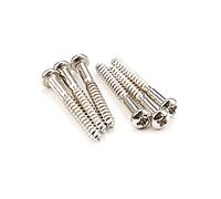 6Pcs Chitarra Elettrica Ponte Selle Ponte Tremolo Cordiera Montaggio Viti Fisse Con Tacca Accessori Chitarra