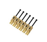 6Pcs Chitarra Elettrica Tremolo Ponte Selle Per Chitarra Tremolo Ponte Doppio Bloccaggio Sistemi Bloccato Selle Facile Installare