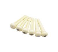 6Pcs Chitarra Ponte Sella Dado Acustico Ponte Perni String Peg Strumenti Musicali Parti di Ricambio Enduring String Peg Strumento Parti Di Ricambio E Accessori