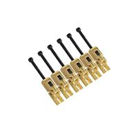 6pcs Chitarra Tremolo Bridge Selle Sistemi Bloccaggio A Doppio Set Parti Elettriche Bloccato