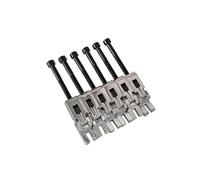 6pcs Chitarra Tremolo Bridge Selle Sistemi Bloccaggio A Doppio Set Parti Elettriche Bloccato
