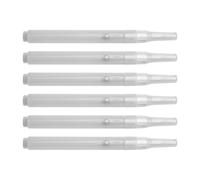 6Pcs Clear Pennello Vuoto Penna Ricaricabile Acrilici Marker Vernice Per La Pittura Su Carta Legno Tessuto Tela Studente Strumento di Scrittura
