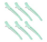 6pcs Clip Di Capelli Per Le Donne Styling Della Fascia Del Silicone Professionale Anatra Billed Rullo Clip Per Il Salone E