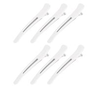 6pcs Clip Di Capelli Per Le Donne Styling Della Fascia Del Silicone Professionale Anatra Billed Rullo Clip Per Il Salone E