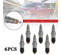 6PCS Common Rail Diesel Fuel Injector per Dodge Cummins 6.7L Ram Truck 07-12 Y0
