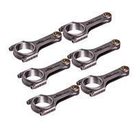 6pcs Connecting Rods Bielles H-beam conrods for Audi V6 A3 3.2L VR6 24v 164mm