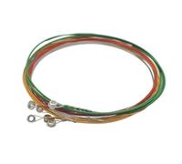 6PCS Corde per chitarra elettrica corde colorate accessorio per chitarra antiruggine struttura in acciaio inox professionale