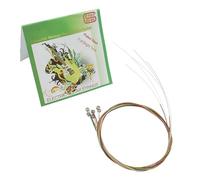 6PCS Corde per chitarra elettrica Corde colorate Corde per chitarra Accessori per chitarra Anti Rust Corde in acciaio inossidabile Texture