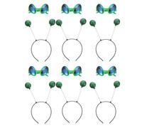 6pcs Creative Saucer Man Glasses Green Ball Ball Head Bash Holiday Party