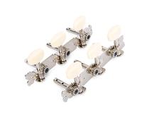 6PCS Cromo/Lega di Titanio 3R + 3L Chitarra Acustica/Folk Chiusura Completa Pioli String Accordatori Chiavi (Color : 2)
