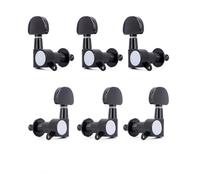 6PCS Cromo/Lega di Titanio 3R + 3L Chitarra Acustica/Folk Chiusura Completa Pioli String Accordatori Chiavi Piroli Per Accordatura Per Chitarra (Color : 6)