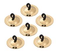 6Pcs Cymbals Belly, Danzando Piatti Di Dito In Rame, Strumenti Musicali Belly Che Balla Gli Accessori Per Ballare Per Balli Per Feste Da Ballo E Altre Occasioni Festive