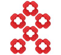 6pcs Deck Spacer Tool 4 Spessore 5/32 "3/16" 1/4" 5/16 "per Preciso Piano Gaps Bordo di Espansione Controllo di Espansione ABS Legno Strumento Distanziale