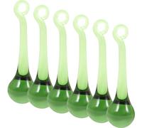 6pcs delicati prismi di cristallo lampadario pendenti lampadario