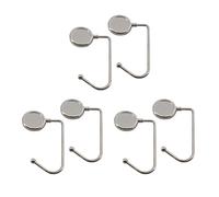 6pcs donne borsa gancio gancio borsa borsa portapacchi gancio da tavolo gancio