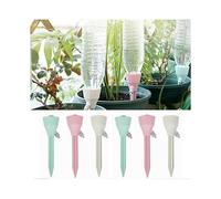 6Pcs Drip Irrigation Kit, Automatic Watering System with Adjustable Valve for Indoor and Outdoor Plants