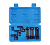 6pcs Egt Sensor Socket Set, Straight & Offset 13mm 14mm 17mm 3/8" Drive IT