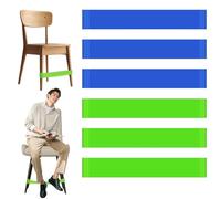 6pcs Elastico Sedia ADHD, Fascia Elastica per Sedia ADHD, Elastica per Sedie, Lattice Naturale