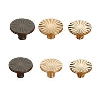6pcs Elegante Ottone Armadietti Maniglia per Credenze E Credenza IN Ogni Stanza