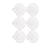 6PCS Elettrico Flangia Inserto Tiralatte Scudo Convertitore Flangia Inserto Tiralatte Parte & Accessori 17mm Flangia Inserti Flangia Inserti