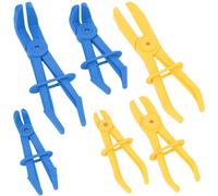 6pcs Fascetta Solo + 90 ° Morsetto Lotto Morsetti per Kit tubi flessibili