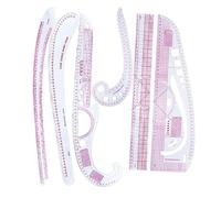 6pcs Fashion Ruler Set Righelli per cucire per il disegno del modello di