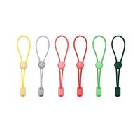 6Pcs Flessibile Imballaggio Corda di Tenuta Bande Ceramica Strumento Cravatte Elastico di Stoccaggio Fascette Cavo Avvolgere Organizzatori Elastico Storage