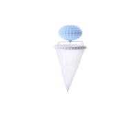 6PCS Floating Hair Filtering Mesh Removal with Silicone Sticky Ball, Lint Catcher for Washing Machine Per Lavatrice(Blue)